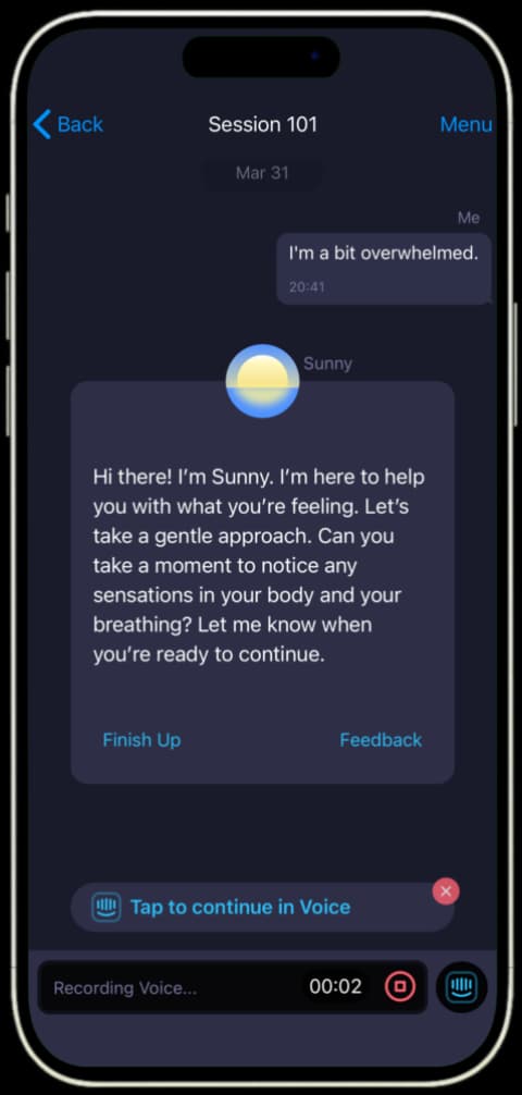 IFS Guide AI Chat Mobile Interface