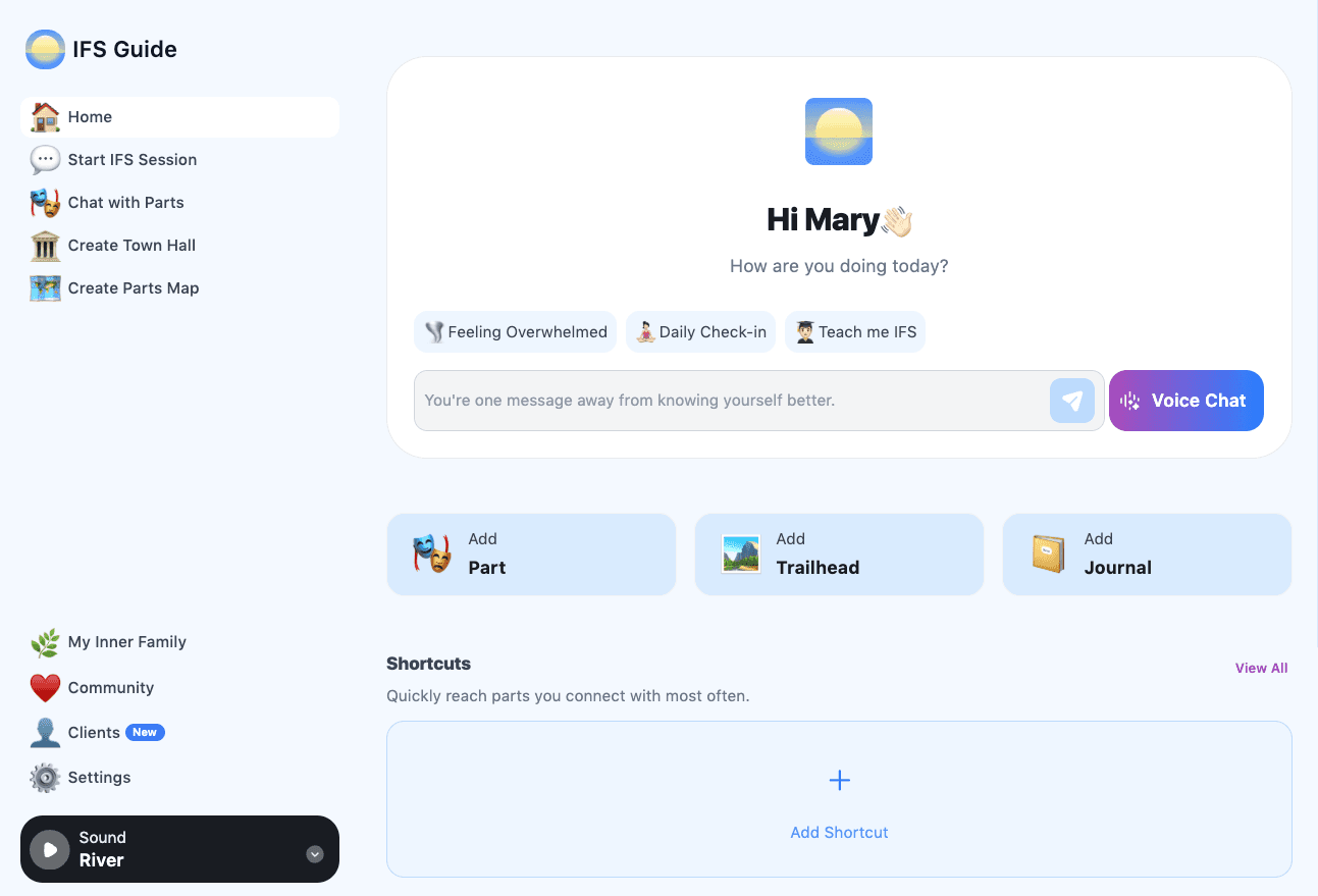IFS Guide Web Interface