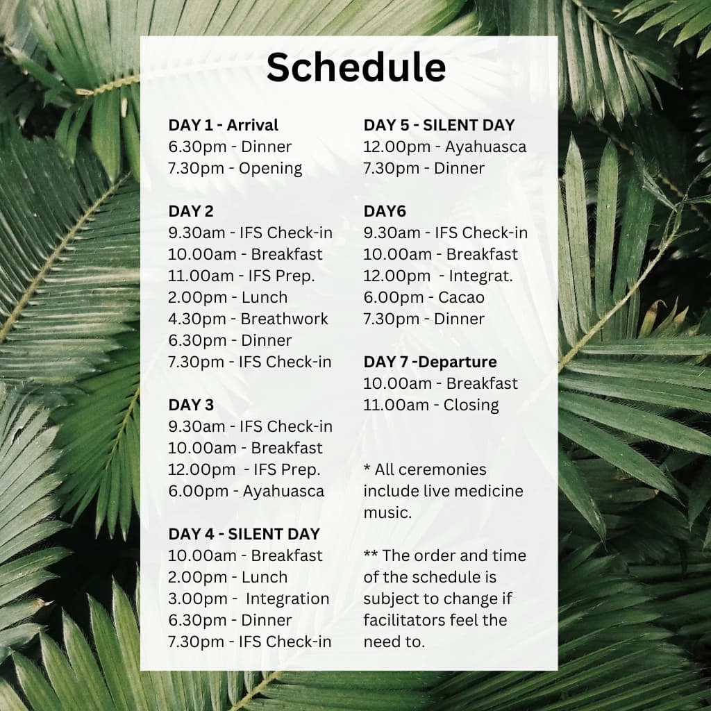 AYAFES Retreat Schedule