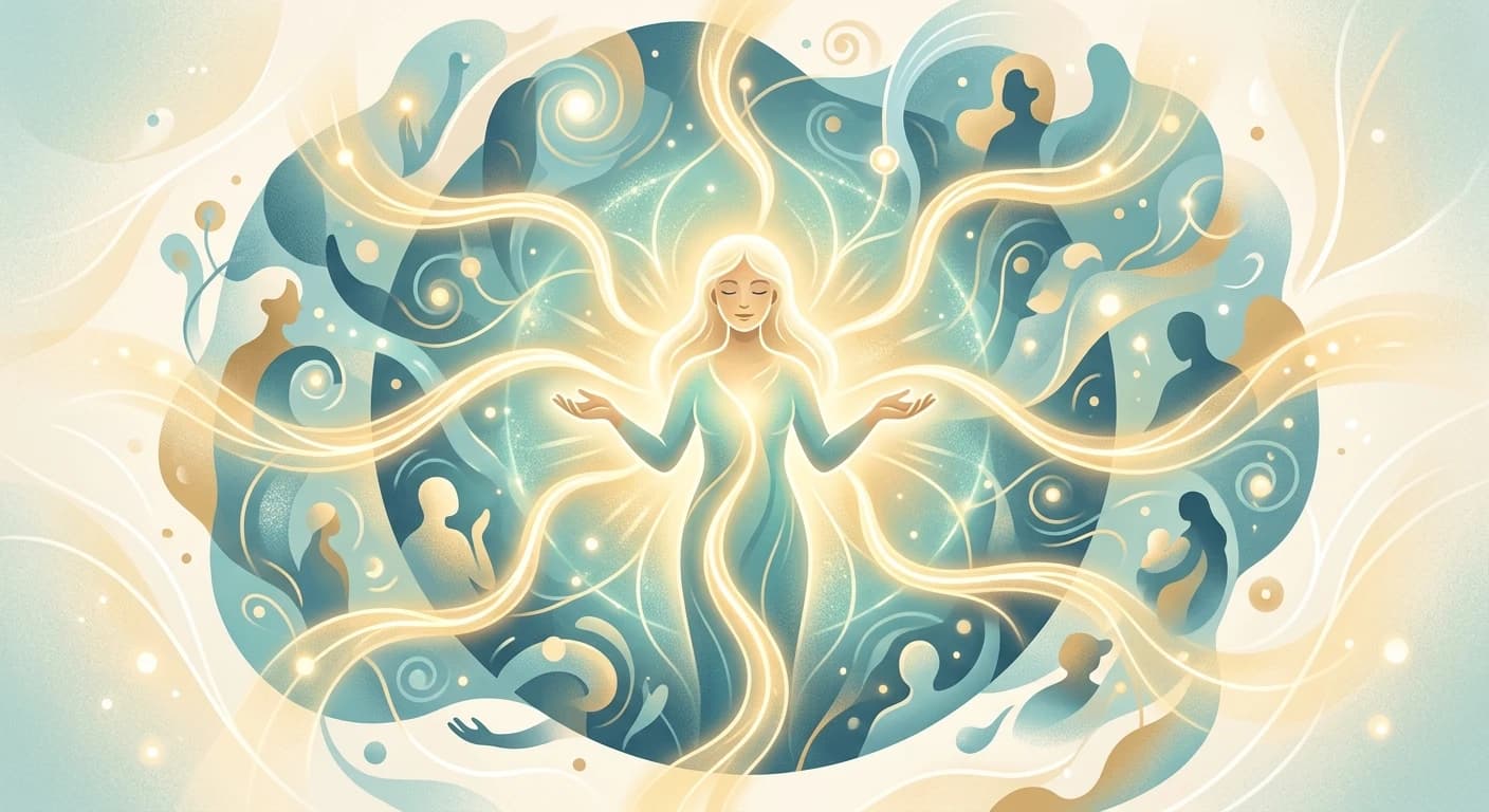 The Self as a calm, compassionate inner leader at the center of the system.