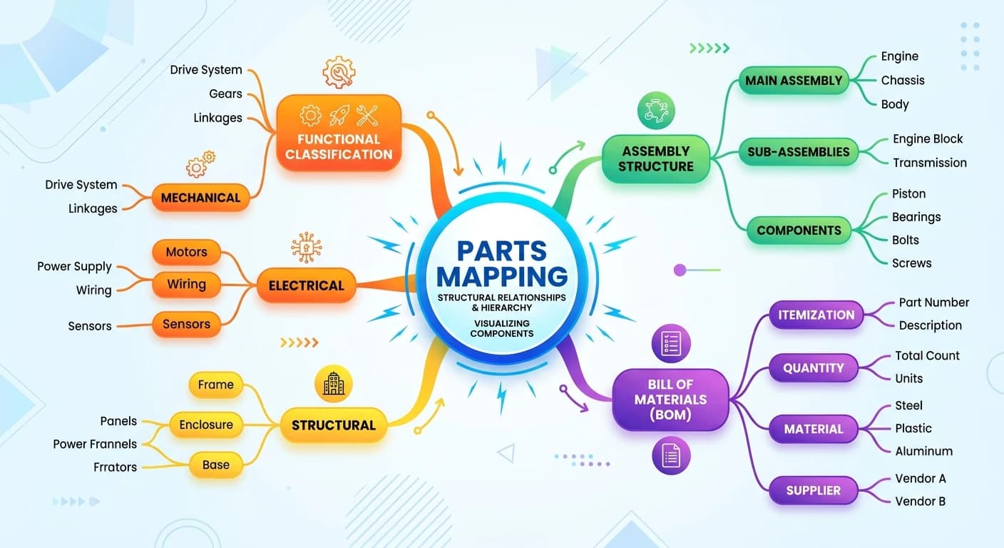 Parts mapping