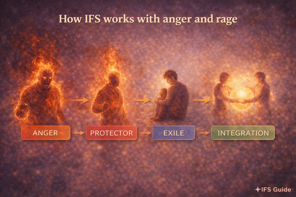 How IFS works with anger and rage