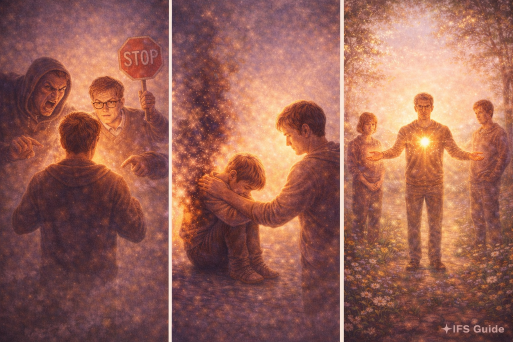 Healing journey through internal resistance