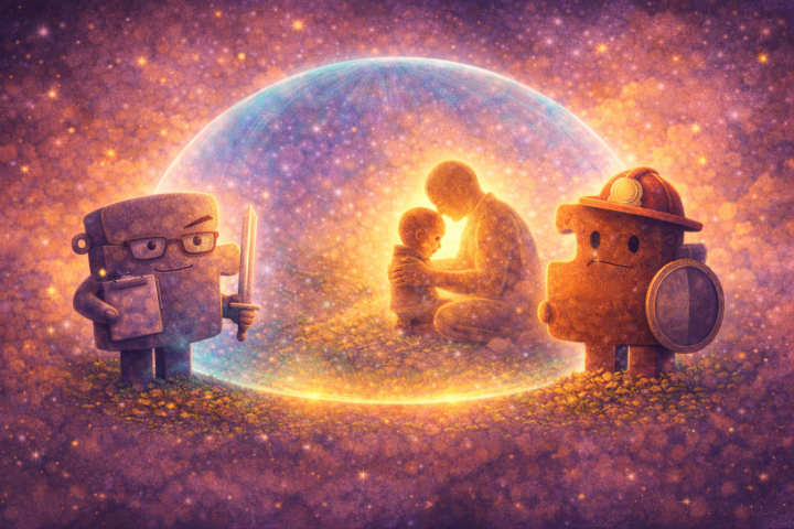 Protectors in IFS symbolizing safety and emotional protection